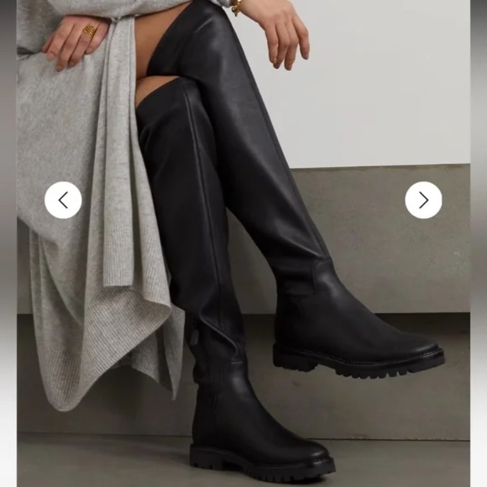 Vince Cabria Over The Knee Leather Boot, US size 8.5 UNWORN floor model